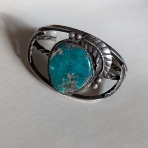Turquoise Silver Women's Bracelet